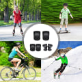 Miniatyrbild 9 av 9: Knäskydd för barn inline skates, armbågsskydd, handledsskydd, skyddande overaller knäskydd, inline skates för barn, armbågsskydd, handledsskydd, skyddande overaller