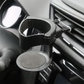 Miniatyrbilde 2 av 4: Universal tilbehør Bil koppholder Luftventiluttak Drikke Kaffe Flaskeholder Kan Fester Holdere Drikke Askebeger Montering Stativ |