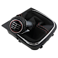 Miniatyrbild 3 av 5: Växelspaksknopp Gaiter Cover Kit för Golf 5 6 Mk5 Mk6 Gtd R32 R20 2004-2013 - 6 Växlad Växelspaksknopp