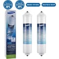 2-pack Samsung DA29-10105J HAFEX / EXP WSF-100, DA99 02131B, EF9603, HAIER LG Kylskåps Vattenfilter