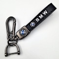 Miniatyrbillede 1 af 5: Bil Læder Cykel Nøglering Metal Finish | Heavy Duty Nøglering | Nøglering Og Krogudstyr Pistol Farve Hardware Gun Color Hardware Gun Color Hardware BMW