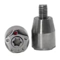 2 stk. Multi Grams Golfvektskrue Vekt for TaylorMade R7 R9 R11 R11S R1 Golfvektskrue Driver, 14G Silver 14G