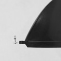Miniatyrbillede 3 af 5: 4 stk/pakke flad longboard paddle board rustfrit stål hale surfboards finne skrue