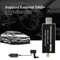 Miniatyrbilde 4 av 4: Dab/dab+ Radio For Car Android Multimedia Player System Universal Car Dab Radio Receiver Tuner Usb