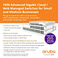 Miniatyrbild 5 av 6: ARUBA HPE Instant On 1930 48G 4SFP/SFP+ Switch - Switch - C2+ - Managed