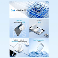 Miniatyrbild 4 av 6: GaN-laddare, Typ-C, USB, PD30W, dubbel snabb laddning - Vention (FEQB0-EU) - Svart