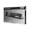 Miniatyrbild 3 av 5: Team Group T-CREATE CLASSIC C47 2TB Disk SSD 7400MB/s NVMe PCIe 4.0 M.2 Gen4 3D NAND