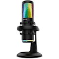 Miniatyrbild 1 av 2: KROM KAZE Rundstrålande och Cardioid HQ Streaming Microphone Kit, 2 kapselkondensatorer, Shock Mount,