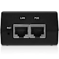 Miniatyrbild 3 av 4: Ubiquiti Strömförsörjning eller PoE-injektoradapter från Ubiquiti Networks modell POE-24-30W ISP på 24V 30W med 1.25A GIGA