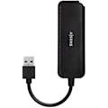 Miniatyrbild 2 av 2: AISENS - A106-0713 - USB 3.0 Hub, Typ A/M-4XType A/H, Svart, 15 cm