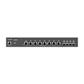 Miniatyrbild 2 av 4: EnGenius ECS2512 Hanterad L2+ Switch 8 portar 2.5G Ethernet Svart