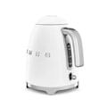 Miniatyrbild 4 av 4: SMEG Vattenkokare - 50-talsdesign - Matt vit - 1,7L - 2400W - Anti-kalk Matt vit
