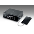 Miniatyrbild 3 av 4: Radio-väckarklocka Muse M-175 WI - MUSE - Väckarklocka - Svart - Vit - Radio - Justerbar belysning av displayen Vit