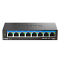 Miniatyrbild 3 av 4: NÄTVERK, Switch, Fristående Switch, D-Link 8-portar Ohanterad Multi-Gigabit Funktioner 8N LAN-portar Typ och