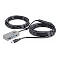 Miniatyrbild 3 av 4: - StarTech.com - StarTech.com USB Extender Hub, 10 m USB 3.0 förlängningskabel med 4-portars USB Hub, aktiv/bussdriven USB Repeater C