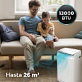 Miniatyrbild 3 av 5: Cecotec Bärbar Klimatanläggning ForceClima 12600 Ljudlös Värme