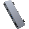Miniatyrbild 1 av 4: Hyper Hub - HD319E-Grå - 4-i-1 USB C Hub Drive för iPad Pro (Space Grey)