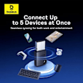 Miniatyrbild 5 av 5: USB Wi-Fi-adapter, Bluetooth 5.4 - Baseus Encok BA04+ (A10082600121-00) - Svart