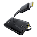 Miniatyrbild 3 av 6: Batteri 20 000 mAh, 20 W, inbyggd C-typ kabel - Baseus Bipow 2 (P10077101113113-01) - Svart
