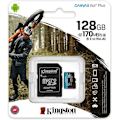 Miniatyrbild 3 av 6: Kingston Technology Canvas Go! Plus 128 GB MicroSD Class 10 UHS-I flashminne