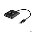 Miniatyrbild 3 av 4: StarTech.com USB till Dual HDMI - 4K - USB till HDMI Adapter - Externt grafikkort - USB 3.0 till HDMI (USB32HD2)
