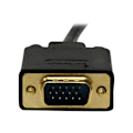 Miniatyrbild 3 av 3: Mini DisplayPort™ till VGA-adapter - STARTECH - 1,8 m - Svart