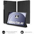 Miniatyrbild 2 av 2: SUBBLIM Tablet Case Shock Case Samsung Tab A9 8.7 Avancerat stötdämpningsskydd Display Mångsidighet med stativläge Svart