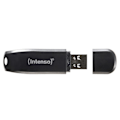 Miniatyrbild 2 av 4: USB-minne 128GB Intenso Speed Line 3.0 Svart - I blister