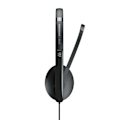 Miniatyrbild 3 av 3: Hörlurar - SENNHEISER - ADAPT 165 USB II - In-ear - Kabelansluten - Optimerad för UC svart