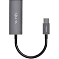 Miniatyrbild 2 av 2: AISENS - A109-0709 - USB3.1 Gen1 USB-C till Gigabit Ethernet-omvandlare 10/100/1000 Mbps, Grå, 15 cm