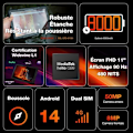 Miniatyrbild 2 av 4: AGM PAD P2 Active Unbreakable Android 14 Tablet (2024), Touch Tablet med fodral, 360° roterande stativ, Axelrem, 16 + 256 G