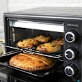 Miniatyrbild 4 av 5: Cecotec Mini-ugn Mini-ugn Bake&amp;Toast 2600 Svart 4Pizza