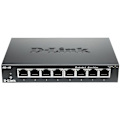 Miniatyrbild 1 av 3: D-Link Switch 8 gigabit DGS108-portar