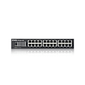 Miniatyrbild 1 av 3: Kommuntator - Zyxel - GS1100-24E - 24 portar Gigabit Ethernet - Icke hanterad - Fläktlös