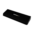 Miniatyrbild 1 av 5: USB 3.0 dockningsstation - STARTECH.COM - DisplayPort 4K - 2 videoutgångar HDMI/DP - GbE-port - Svart