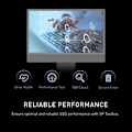 Miniatyrbild 5 av 6: Intern SSD - Silicon Power - US75 2To - NVMe PCIe Gen4x4 M.2 2280 - Kompatibel med PS5