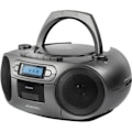Miniatyrbild 1 av 4: Aiwa BBTC-550MG Grå bärbar CD-spelare med radio, kassett, Bluetooth och USB