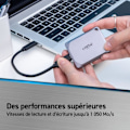 Miniatyrbild 2 av 6: CRUCIAL- Bärbar extern SSD - X9 Pro - 4 TB - USB 3.0 - CT4000X9PROSSD9