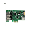 Miniatyrbild 3 av 3: StarTech.com 7-portars USB 3.0 PCI Express-kontrollkort - 6 externa 1 internt - SATA-driven (PEXUSB3S7)