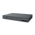 Miniatyrbild 4 av 4: EnGenius ECS2512 Hanterad L2+ Switch 8 portar 2.5G Ethernet Svart
