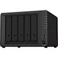 Miniatyrbild 2 av 6: 5-fack expanderbar NAS-server - SYNOLOGY - DS1522+ - AMD Ryzen R1600 - 8 GB DDR4 - RAID 1