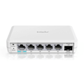 Miniatyrbild 1 av 4: EnGenius EXT1106 L2 Gigabit Ethernet Nätverksswitch 5 portar PoE Cloud Vit