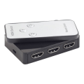 Miniatyrbild 3 av 3: Videoljudswitch - Cablexpert - DSW-HDMI-34 - 3 x HDMI - Svart - Stationär dator