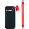 Miniatyrbild 2 av 2: Bärbar SSD - VERBATIM - 2TB - USB 3.2 Gen 2 - Typ C - Svart/Röd