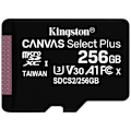 Miniatyrbild 1 av 5: Kingston Technology Canvas Select Plus flashminne 256 GB MicroSDXC Class 10 UHS-I (256 GB MICROSDXC CANVAS SELECT - 100R A1 C10