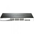 Miniatyrbild 1 av 2: DLINK DGS-1210-24/F-switch - 20 Gigabit Ethernet-portar - 4 10/100/1000Base-T-portar