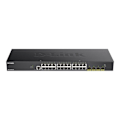 Miniatyrbild 2 av 3: Switch - D-Link - DGS 1250-28X - 24 Giga Smart-portar - 4x10G SFP+ - Smart hantering