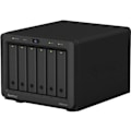 Miniatyrbild 1 av 4: SYNOLOGI - Lagringsserver (NAS) - DS620slim - 6 fack - Intel Celeron J3355-processor - 2 GB DDR3L RAM - Bare väska