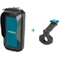 Miniatyrbild 2 av 4: Smartphonefodral - MOBILIS - Universal - Vattentålig - Vattentät dragkedja - Securelock Svart