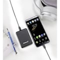 Miniatyrbild 2 av 4: Extra batteri - INTENSO - XS5000 - LiPo 5000 mAh - Svart - USB och USB-C™ svart